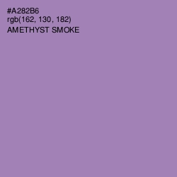 #A282B6 - Amethyst Smoke Color Image