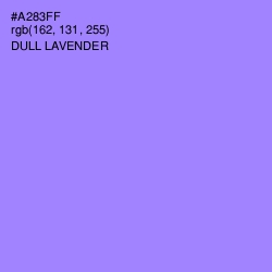 #A283FF - Dull Lavender Color Image