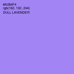 #A284F4 - Dull Lavender Color Image