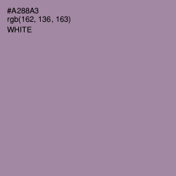 #A288A3 - Amethyst Smoke Color Image