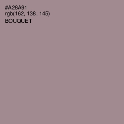 #A28A91 - Bouquet Color Image