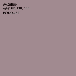 #A28B90 - Bouquet Color Image