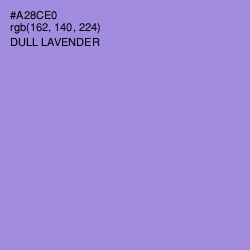 #A28CE0 - Dull Lavender Color Image