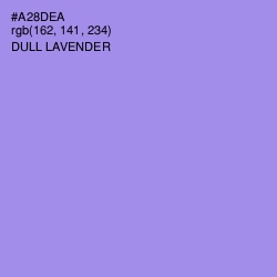 #A28DEA - Dull Lavender Color Image