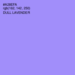 #A28EFA - Dull Lavender Color Image