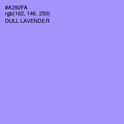 #A292FA - Dull Lavender Color Image