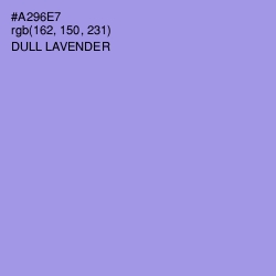 #A296E7 - Dull Lavender Color Image