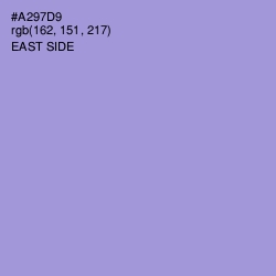 #A297D9 - East Side Color Image