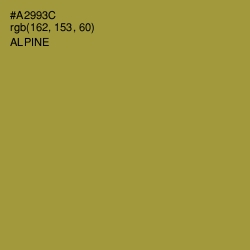 #A2993C - Alpine Color Image