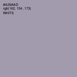 #A29AAD - Amethyst Smoke Color Image