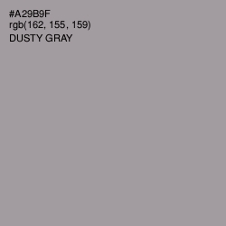 #A29B9F - Dusty Gray Color Image