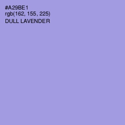#A29BE1 - Dull Lavender Color Image