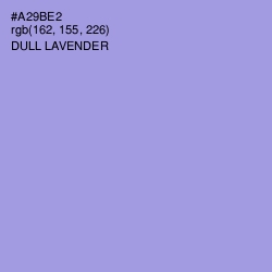 #A29BE2 - Dull Lavender Color Image