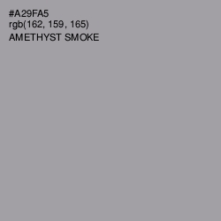 #A29FA5 - Amethyst Smoke Color Image