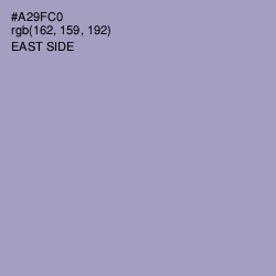 #A29FC0 - East Side Color Image