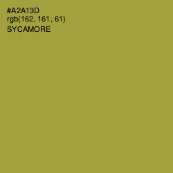 #A2A13D - Sycamore Color Image