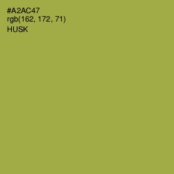 #A2AC47 - Husk Color Image