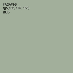 #A2AF9B - Bud Color Image