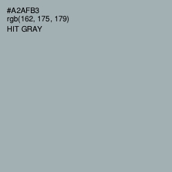 #A2AFB3 - Hit Gray Color Image