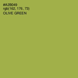 #A2B049 - Olive Green Color Image