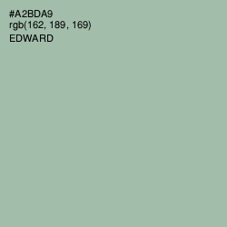 #A2BDA9 - Edward Color Image