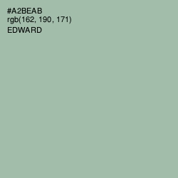 #A2BEAB - Edward Color Image