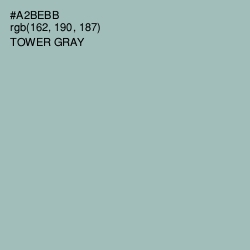 #A2BEBB - Tower Gray Color Image