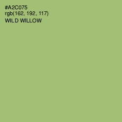 #A2C075 - Wild Willow Color Image