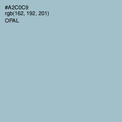 #A2C0C9 - Opal Color Image