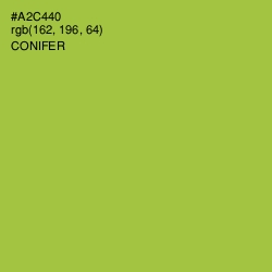 #A2C440 - Conifer Color Image