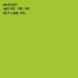 #A2C631 - Key Lime Pie Color Image