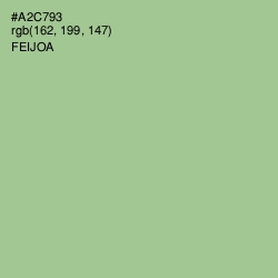 #A2C793 - Feijoa Color Image