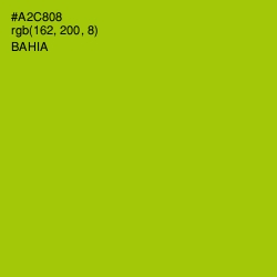 #A2C808 - Bahia Color Image