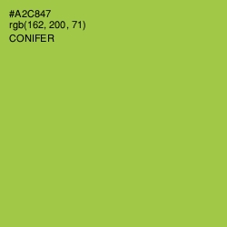#A2C847 - Conifer Color Image