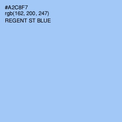 #A2C8F7 - Regent St Blue Color Image
