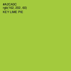 #A2CA3C - Key Lime Pie Color Image