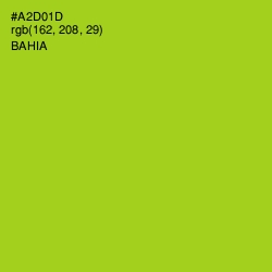 #A2D01D - Bahia Color Image