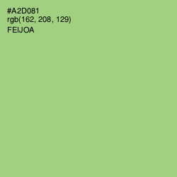 #A2D081 - Feijoa Color Image