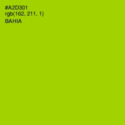 #A2D301 - Bahia Color Image