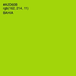 #A2D60B - Bahia Color Image