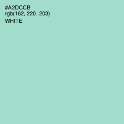 #A2DCCB - Aqua Island Color Image