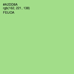 #A2DD8A - Feijoa Color Image