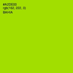 #A2DE00 - Bahia Color Image