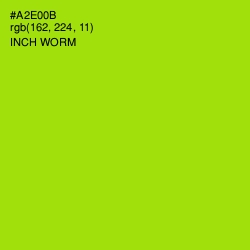 #A2E00B - Inch Worm Color Image