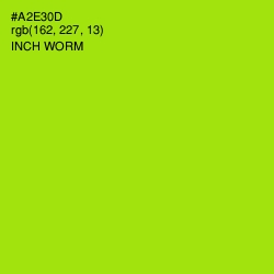 #A2E30D - Inch Worm Color Image