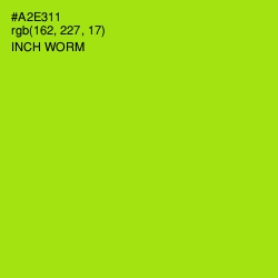 #A2E311 - Inch Worm Color Image