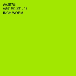 #A2E701 - Inch Worm Color Image