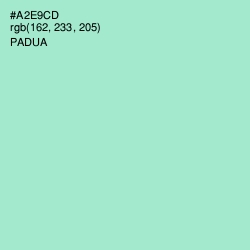 #A2E9CD - Padua Color Image