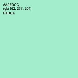 #A2EDCC - Padua Color Image