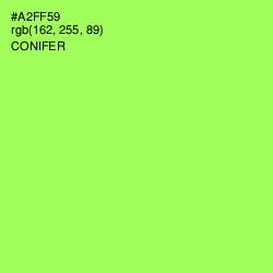 #A2FF59 - Conifer Color Image